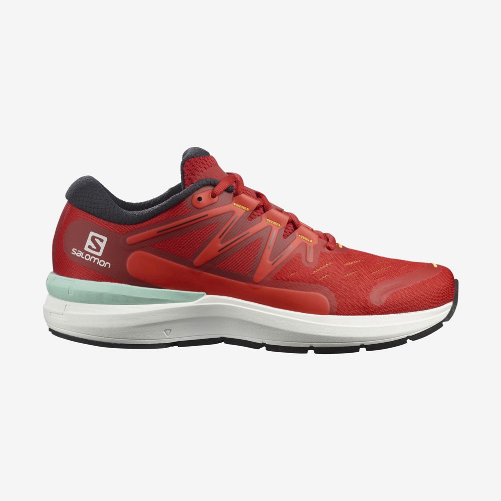 Salomon SONIC 4 CONFIDENCE Zapatillas Running Asfalto Hombre - Rojas - Colombia (09618-INVU)